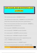 CDN EXAM 2025 QUESTIONS AND ANSWERS