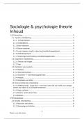 Samenvatting Antropia 3 - Sociologie en psychologie HW - H5,6,7,8,9,10(piaget niet),13,15 -  Sociologie