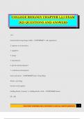 COLLEGE BIOLOGY CHAPTER 1&comma;2&comma;3 EXAM 2025 QUESTIONS AND ANSWERS