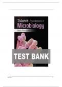 TEST BANK FOR Talaro's Foundations in Microbiology 12th Edition Barry Chess and Kathleen Park Talaro &lpar;CHAPTERS 1-27&rpar; &vert;&vert;Complete A&plus; Guide