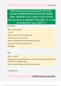 EEG board prep &lpar;2025&sol;2026&rpar; ACTUAL  EXAM COMPREHENSIVE QUESTIONS  AND VERIFIED ACCURATE SOLUTION  &lpar;DETAILED & ELABORATED&rpar; &vert;GET IT 100&percnt;  ACCURATE&excl;&excl; 2025 TEST&excl; &excl;&excl;