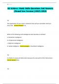 Ati Achieve&colon; Study Skills Questions And Answers &vert; Brand New Version &vert; 2025&sol;2026