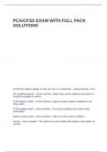 PCA-CFSS exam with full pack solutions