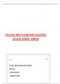  ST112 FINAL PREP EXAM 2025 WITH GUARANTEED ACCURATE ANSWERS &vert;VERIFIED 