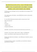 RELATIVITY RCA EXAM  ACTUAL   EXAM   WITH 100&percnt; RATED CORRECT  REAL EXAM QUESTIONS AND CORRECT ANSWERS&vert; GRADED A&plus; &vert;2025  LATEST VERSION &vert; 100&percnt; VERIFIED