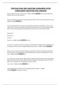 FFM PLAN YEAR 2025 ASSISTING CONSUMERS AFTER ENROLLMENT QUESTIONS AND