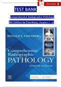 Comprehensive Radiographic Pathology 8th Edition by Eisenberg&comma; Chapters 1 - 12