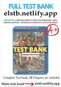 Test Bank For Consumer Behavior&colon; Buying&comma; Having&comma; Being 13th Edition All Chapters - 9780135225691