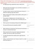 Milady Nail Technology Final &vert; most recent version&vert;Comprehensive questions and verified answers&sol;accurate solutions&vert;Already graded A&plus;&vert;Get it 100&percnt; correct&period;