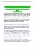 QLIK SENSE BUSINESS ANALYST &lpar;QSBA 2025&rpar; EXAM-REAL ACTUAL EXAM LATEST UPDATE &vert; COMPLETE QUESTIONS WITH CORRECT DETAILED ANSWERS-RATED 100&percnt; CORRECT &vert; GUARANTEED PASS&excl;&excl;  ALREADY GRADED A&plus;