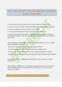 AIC 302 6 AND 7 EXAM 2025 QUESTIONS AND ANSWERS