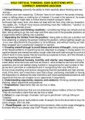 WGU EKO1 D256 Exam Questions with 100&percnt; Correct Answers &vert; Latest Version &lpar;2025&sol;2026&rpar; Expert Verified