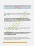 ANSC 1401 EXAM 2025 QUESTIONS AND ANSWERS