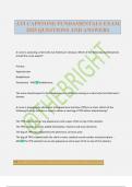 1 &vert; P a g e C o p y r i g h t &copy; 2 0 2 5 T H E B R I G H T A L L R I G H T S R E S E R V E D ATI CAPSTONE FUNDAMENTALS EXAM 2025 QUESTIONS AND ANSWERS