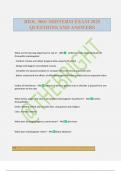 BIOL 3001 MIDTERM EXAM 2025 QUESTIONS AND ANSWERS