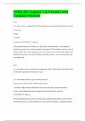 NURS 205 Chapters 7&comma; 8&comma; 9 Exam 3 with Complete Solutions