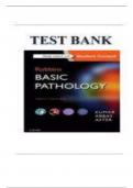 Test Bank for Robbins Basic Pathology 10th Edition by Vinay Kumar&comma; Abul K&period; Abba & Jon C&period; Aster 9780323353175 Chapter 1-24 &vert; Complete Guide A&plus;