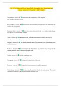 CSE 2221 Midterm 2 Test Guide 2025&period; &vert; Exam Revision Questions And Correct Answers &vert; Graded A&plus; &vert; 2025 Update &vert;