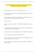 CSE 2221 Midterm Exam 2 Prep 2025&period; &vert; Exam Revision Questions And Correct Answers &vert; Graded A&plus; &vert; 2025 Update &vert;