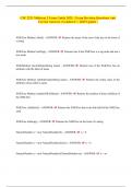 CSE 2221 Midterm 2 Exam Guide 2025&period; &vert; Exam Revision Questions And Correct Answers &vert; Graded A&plus; &vert; 2025 Update &vert;