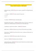 CSE 2221 Midterm 2 Examination 2025&period; &vert; Exam Revision Questions And Correct Answers &vert; Graded A&plus; &vert; 2025 Update &vert;