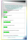 ALS RCUK Questions with  Correct  Answers  for Specific Exam Mail  supergrades12&commat;gmail&period;com