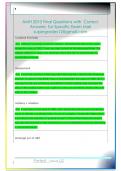 AMH 2010 Final Questions with  Correct  Answers  for Specific Exam Mail  supergrades12&commat;gmail&period;com