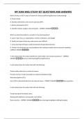 MY D204 WGU STUDY SET QUESTIONS AND ANSWERS