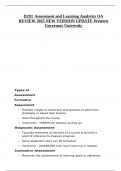 D293 Assessment and Learning Analytics OA REVIEW 2025 NEW VERSION UPDATE Western Governors University