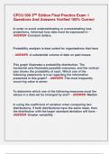 CPCU 500 3RD Edition Final Practice Exam 1  Questions And Answers Verified 100&percnt; Correct