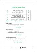 Theory of Interest (TOI 152) Notes FULL SEMESTER