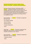 WATCHGUARD ENDPOINT SECURITY NEWEST ACTUAL  2025&sol;2026 QUESTIONS &plus; ANSWERS VERIFIED&sol;GRADED A&plus;