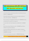 ESS Administrator 201 ePO 5&period;10 Exam 2025 Questions and Answers