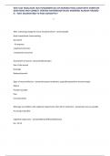 NUR 1025 FINAL&sol;NUR 1025 FUNDAMENTALS OF NURSING FINAL EXAM WITH COMPLETE QUESTIONS AND CORRECT VERIFIED ANSWERS&lpar;DETAILED ANSWERS&rpar; ALREADY GRADED A&plus; 100&percnt; GUARANTEED TO PASS CONCEPTS&excl;&excl;&excl;