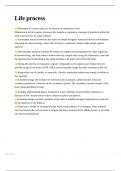 Life process of class 10th biology 