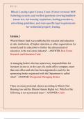 Illinois Leasing Agent License Exam &lpar;3 latest versions&rpar; 2025  featuring accurate and verified questions covering landlord tenant law&comma; fair housing regulations&comma; leasing procedures&comma;  advertising guidelines&comma; and state-specific legal requirements  for residen