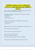 WHMIS Training &lpar;York U&rpar; UPDATED  ACTUAL  Exam Questions and CORRECT  Answers 