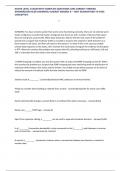 DANTE LEVEL 3 EXAM WITH COMPLETE QUESTIONS AND CORRECT VERIFIED ANSWERS&lpar;DETAILED ANSWERS&rpar; ALREADY GRADED A&plus; 100&percnt; GUARANTEED TO PASS CONCEPTS&excl;&excl;&excl;