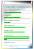 BIOL 2255 Unit 4 Exam - Anatom Questions with   Correct Answers  for Specific Exam Mail  supergrades12&commat;gmail&period;com y 