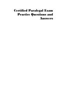 Certified Paralegal Exam Practice Questions and Answers