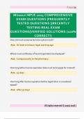 Missouri MPJE 2025 COMPREHENSIVE  EXAM QUESTIONS &vert;FREQUENTLY  TESTED QUESTIONS &rsqb;&vert;RECENTLY  TESTING REAL EXAM  QUESTIONS&vert;VERIFIED SOLUTIONS &lpar;100&percnt;  CORRECT&excl;&rpar; 
