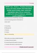 MGMT 200 Questions And Correct Answers&sol; Latest Update &sol; Already Graded