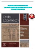 TEST BANK FOR GORDIS EPIDEMIOLOGY 7TH EDITION BY DAVID D CELENTANO&semi; MOYSES SZKLO CHAPTERS 1 - 20 COMPLETE