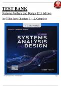 Systems Analysis and Design&comma; 12th Edition &lpar;Shelly Cashman Series &ndash; Gary B&period; Shelly&rpar; &ndash; Complete Test Bank with Exam Questions and Answers