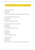 Edelman Understanding Ultrasound Physics questions&period; All Exam Questions and Correct Answers With 100&percnt; Correct Answers &vert; Latest 2025 Update&period;