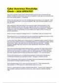 Cyber Awareness Knowledge Check &ndash; 2025 UPDATE&excl;&excl;&excl;