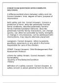 CERAP EXAM QUESTIONS WITH COMPLETE SOLUTIONS