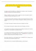CSLB CONTRACTOR'S LAW & BUSINESS EXAM &vert; Exam Revision Questions and Correct Answers With 100&percnt; Correct Answers &vert; Latest 2025 Update&period;
