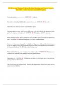 CSLB Law and Business 2 &vert; Exam Revision Questions and Correct Answers With 100&percnt; Correct Answers &vert; Latest 2025 Update&period;