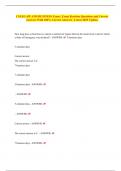 CSLB LAW AND BUSINESS Exam &vert; Exam Revision Questions and Correct Answers With 100&percnt; Correct Answers &vert; Latest 2025 Update&period;